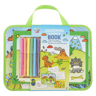 Reistray incl. Kleur- &amp; Activiteitenboek - Dinosaurus
