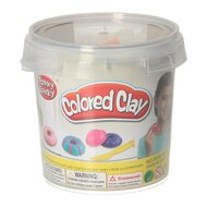 Kleiset in Opbergbox Donuts Maken - 12 Kleuren Klei