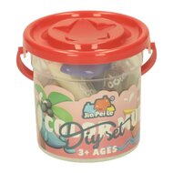 Kleisetje in Ton - 9 Kleuren Klei - 13dlg.