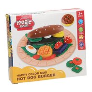 Kleiset Eten Broodje Gezond - 4 Kleuren Klei