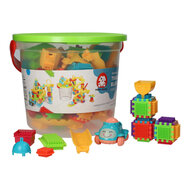 Bristle Blokken in Opbergbox, 155dlg.