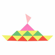 Houten Tangram Driehoeken