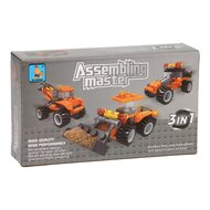 Bouwset Werkvoertuigen 3in1 - 57dlg.