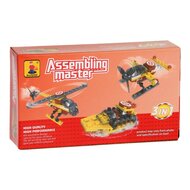 Bouwset Vliegtuigen en Boot 3in1 - 52dlg.