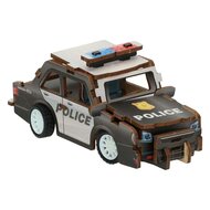 Houten Bouwpakket 3D Politieauto