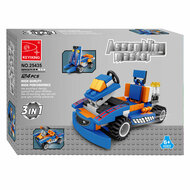 Bouwset Voertuigen 3in1, 124dlg