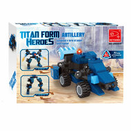 Bouwset Titan Transformeer Blauw - 71dlg.