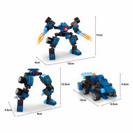 Bouwset Titan Transformeer Blauw - 71dlg.