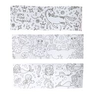 Kleur je eigen Beker Prinsessen Zeemeerminnen Eenhoorns - incl 6 stiften