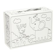 Kleur je eigen Koffertje met Dieren