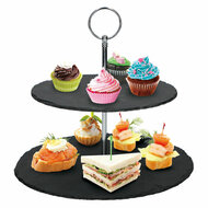 Etag&egrave;re Natuurlijk Leisteen - 20/25cm