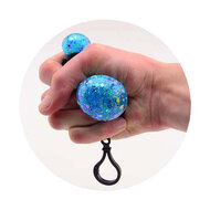 Squeeze Glitter Bal met Haak