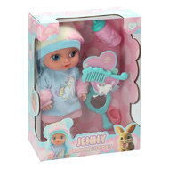 Drink en Plaspop Jenny met Grote Ogen - Blauw