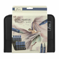 Nassau Markeretui met 24 Ronde Dual Markers