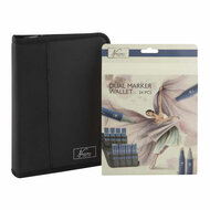 Nassau Markeretui met 24 Ronde Dual Markers