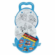 Kleurset To Go Paw Patrol met Kleurpotloden en Stickers