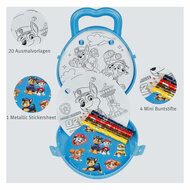 Kleurset To Go Paw Patrol met Kleurpotloden en Stickers