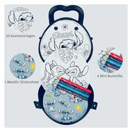 Kleurset To Go Stitch met Kleurpotloden en Stickers