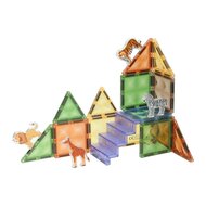 Bouwset Magneetpanelen met Wilde Dieren - 19dlg