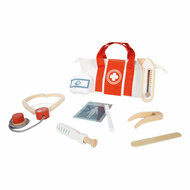 Small Foot - Dokterstas Speelset Rood - 8dlg.