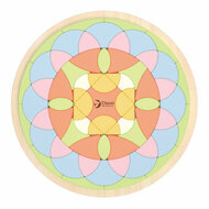 Classic World Houten Mandala Puzzel Bloem