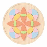 Classic World Houten Mandala Puzzel Bloem
