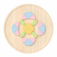 Classic World Houten Mandala Puzzel Bloem