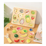 Classic World Houten Puzzel Fruit - 11st.
