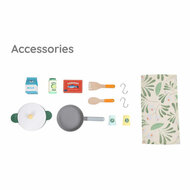 Classic World Houten Keuken met Accessoires - 14dlg.