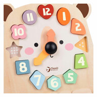 Classic World Houten Klok Beer