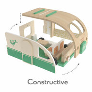 Classic World Houten Camper met Accesoires