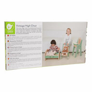 Classic World Vintage Houten Babystoel