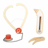 Small Foot - Dokterstas Speelset Rood - 8dlg.