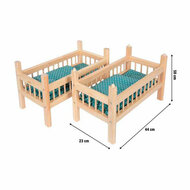 Small Foot - Houten Poppenstapelbed