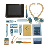 Small Foot - Dierenartstas met Pluche Konijn