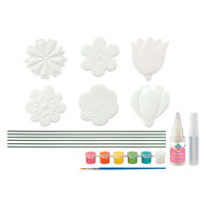 Maak-je-eigen Tuinprikkers incl. 6 Verfkleuren &amp; 1 Kwast