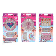 Glamour Kunstnageltjes met Diamantjes - 12st.