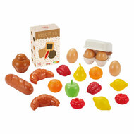 Ecoiffier Gevulde Winkelwagen - 21 dlg.