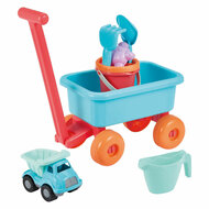 Ecoiffier Strandkar met Accessoires - 8dlg.