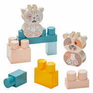 Abrick Bouwblokken in Opbergbox - 40dlg.