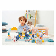 Abrick Bouwblokken met Boerderijdieren - 55dlg.