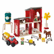 Abrick Bouwblokken Eco Boerderij met Voertuig