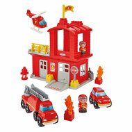 Abrick Brandweerkazerne met 3 Voertuigen