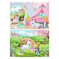 Ravensburger Legpuzzel Prince &amp; Princess, 2x12 st.