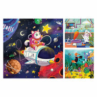 Ravensburger Legpuzzel Dieren Ontdekkers - 3x49st.