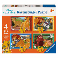 Ravensburger Legpuzzel Disney Lion King - 4 Puzzels