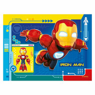 Ravensburger Legpuzzel Iron Man en zijn Fantastische Vriendjes - 4 Puzzels