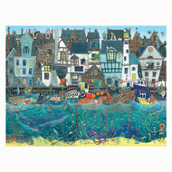 Ravensburger Legpuzzel Haven van Wonderen - Een Bruisende Fantasiehaven - 1500st.