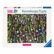 Ravensburger Legpuzzel Colorful Markets No 1 - 500st.