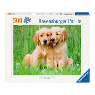 Ravensburger Legpuzzel The Golden Retriever brothers - 500st.